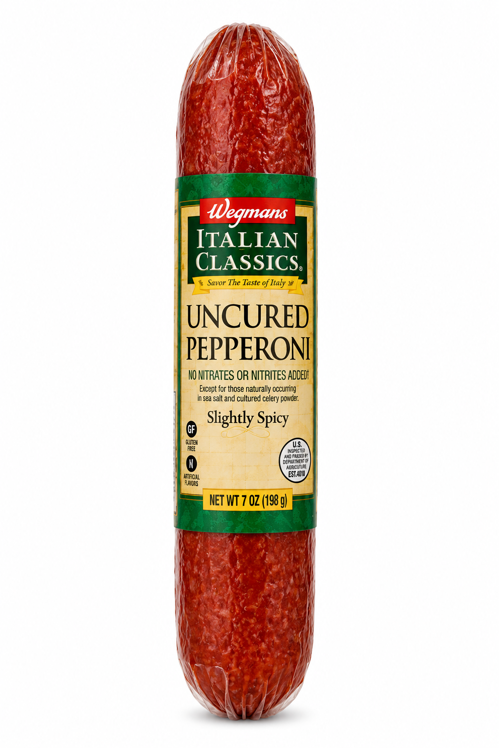 Wegmans Italian Classics Uncured Pepperoni