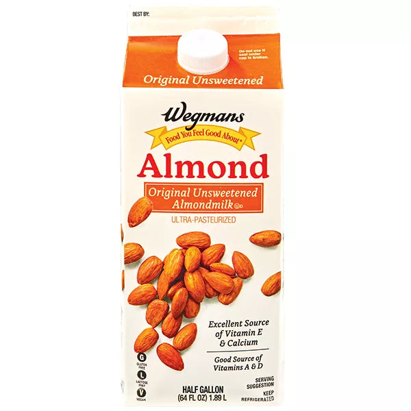 Wegmans Original Unsweetened Almondmilk 64 fl. oz.