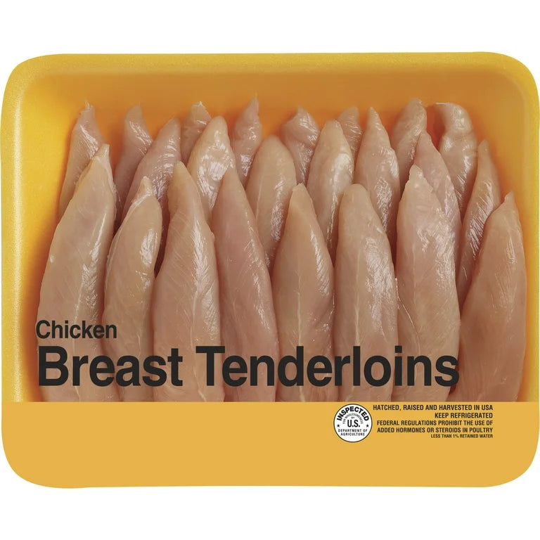 Freshness Guaranteed Chicken Breast Tenderloins, 2.0 - 3.0 lb Tray