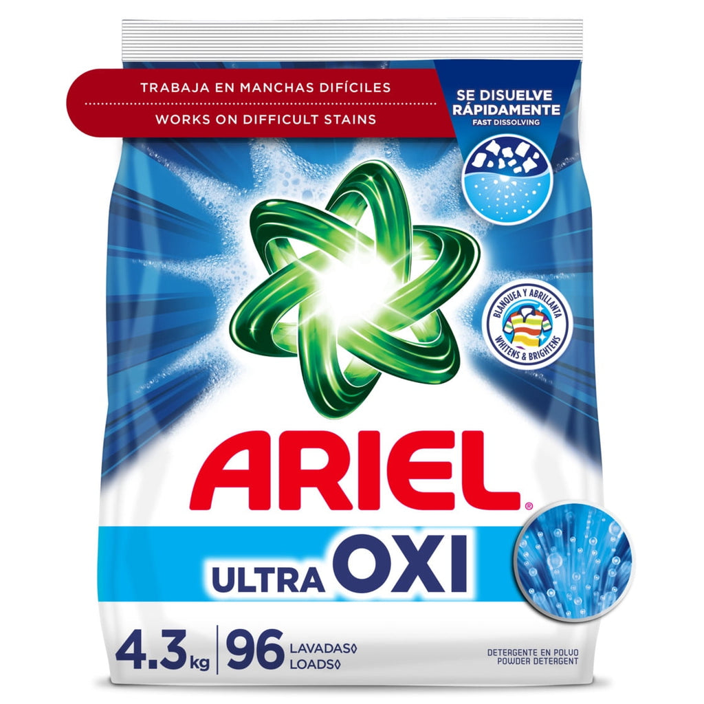 Ariel Ultra Oxi Powder Laundry Detergent Original Scent 153 oz 96 Loads