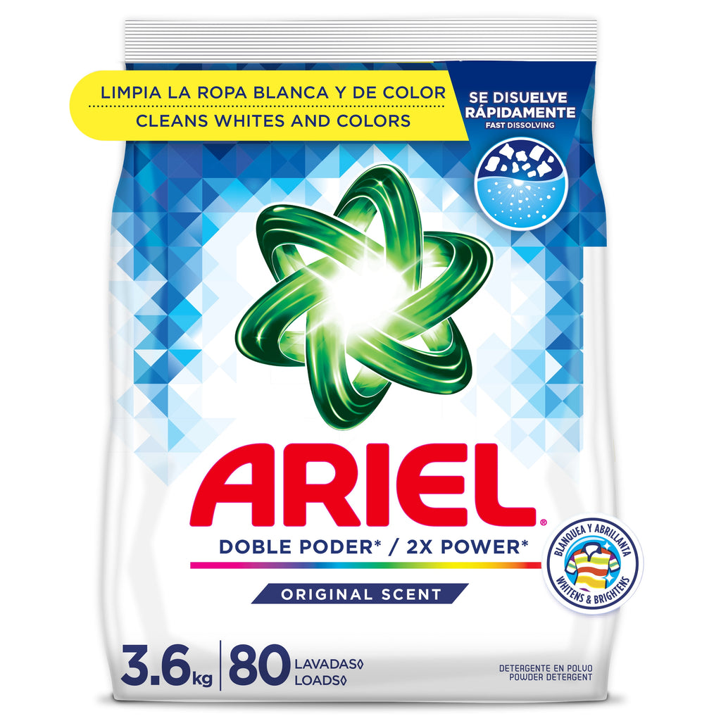 Ariel Powder Laundry Detergent Original Scent 127 oz 80 Loads