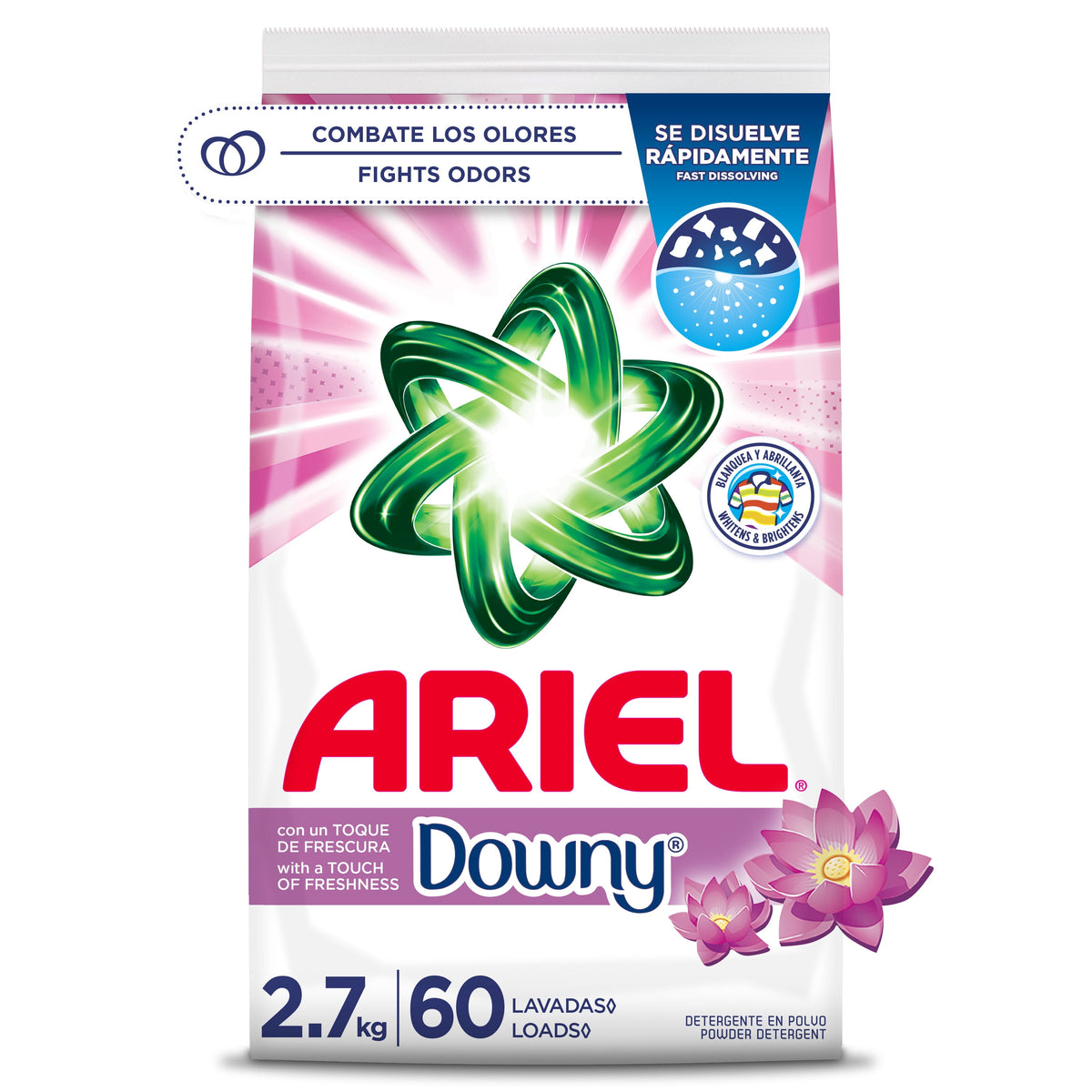 Ariel Ultra Oxi Powder Laundry Detergent April Fresh 95 oz 60 Loads