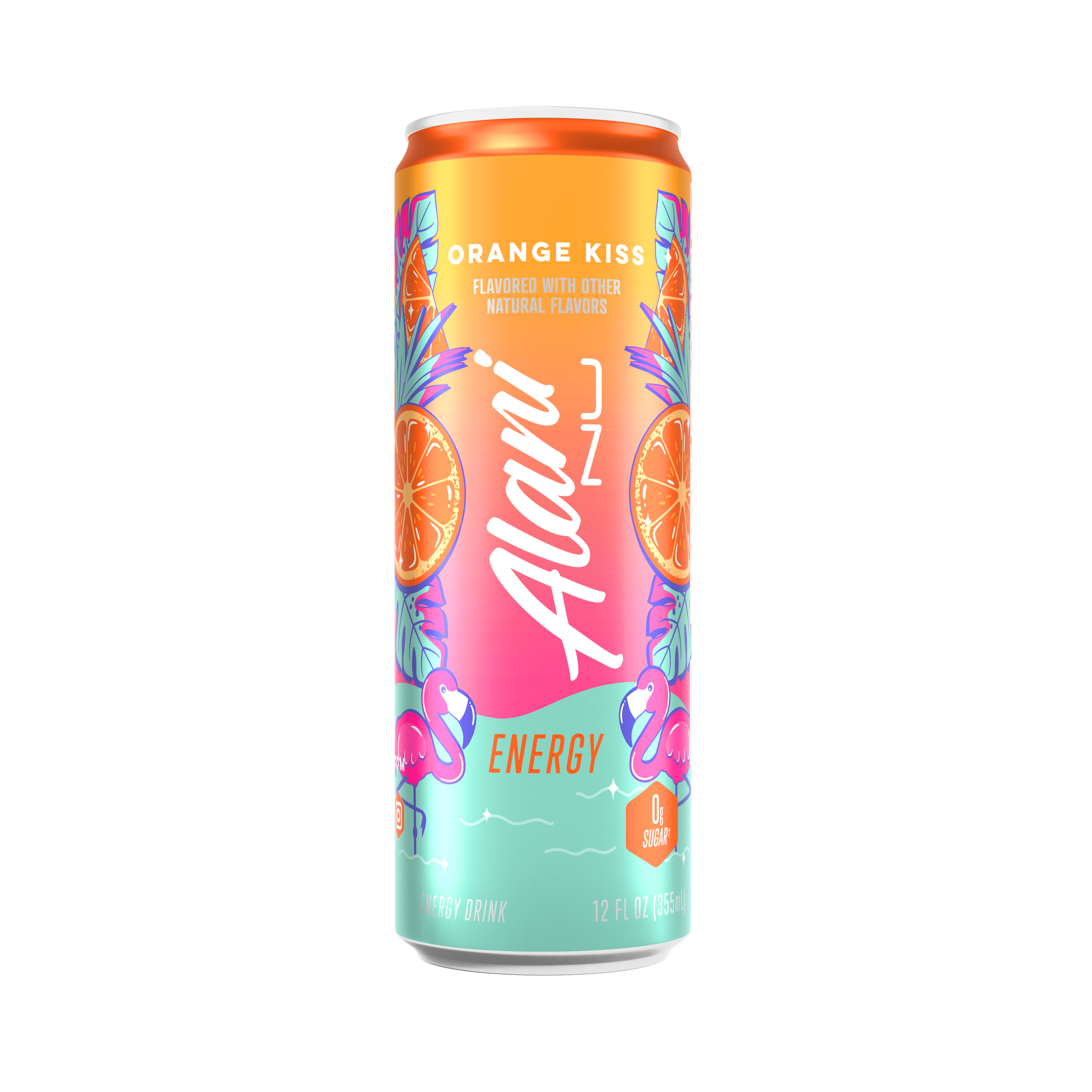 Alani Nu Orange Kiss Energy Drink 12 fl oz Single Can