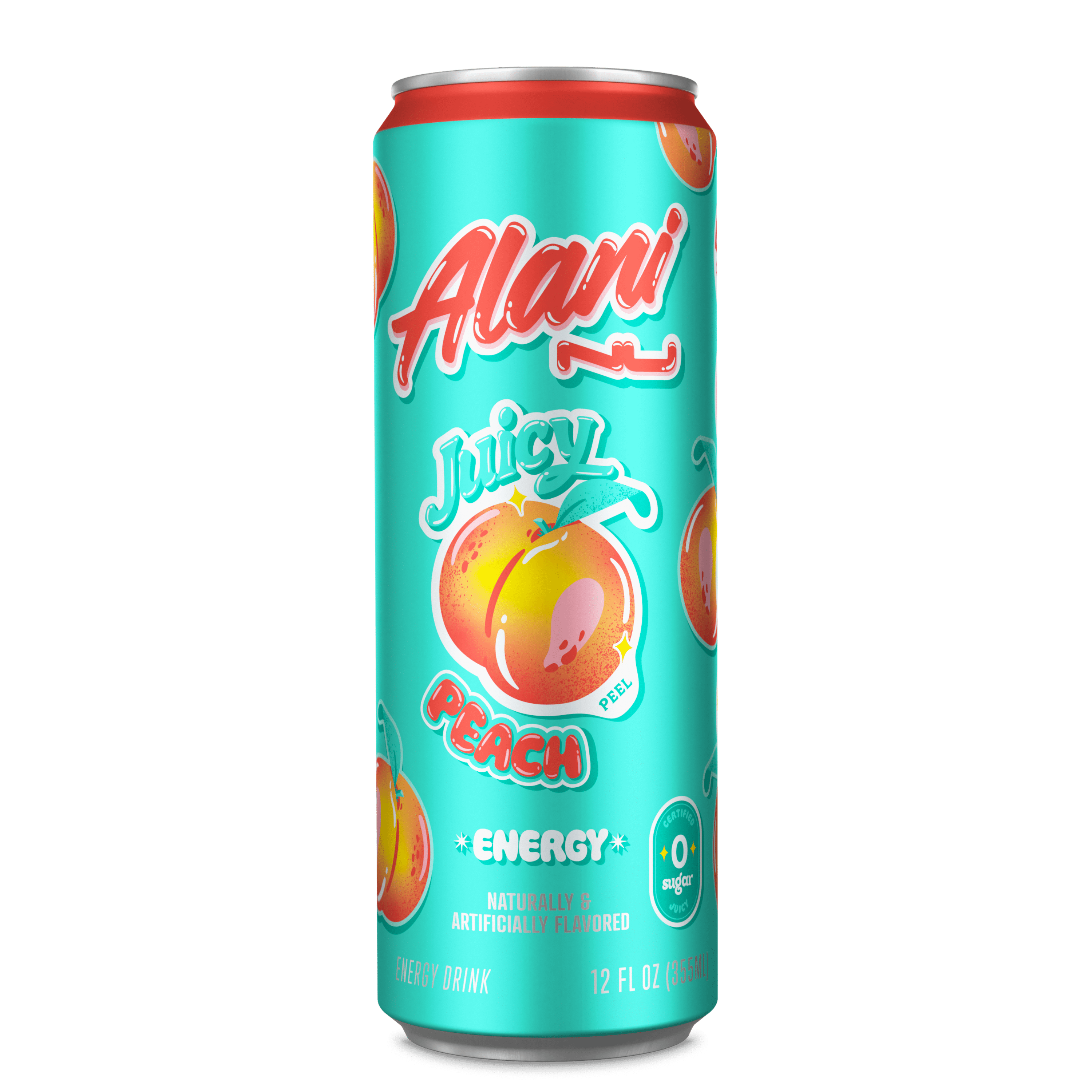 Alani Nu Juicy Peach Energy Drink 12 fl oz Single Can