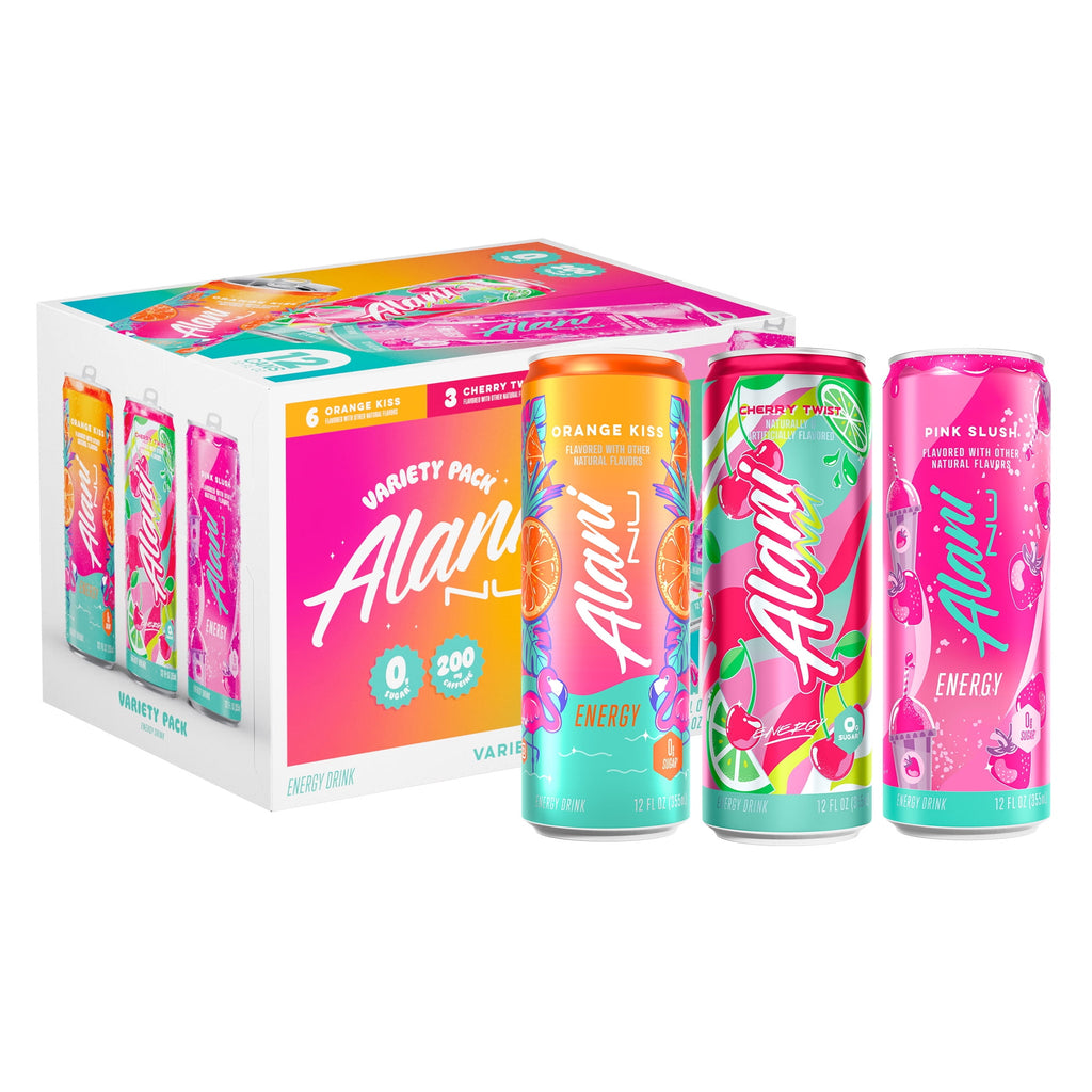 Alani Nu Sugar Free Variety Pack Energy Drink 12 fl oz 12 Pack Cans