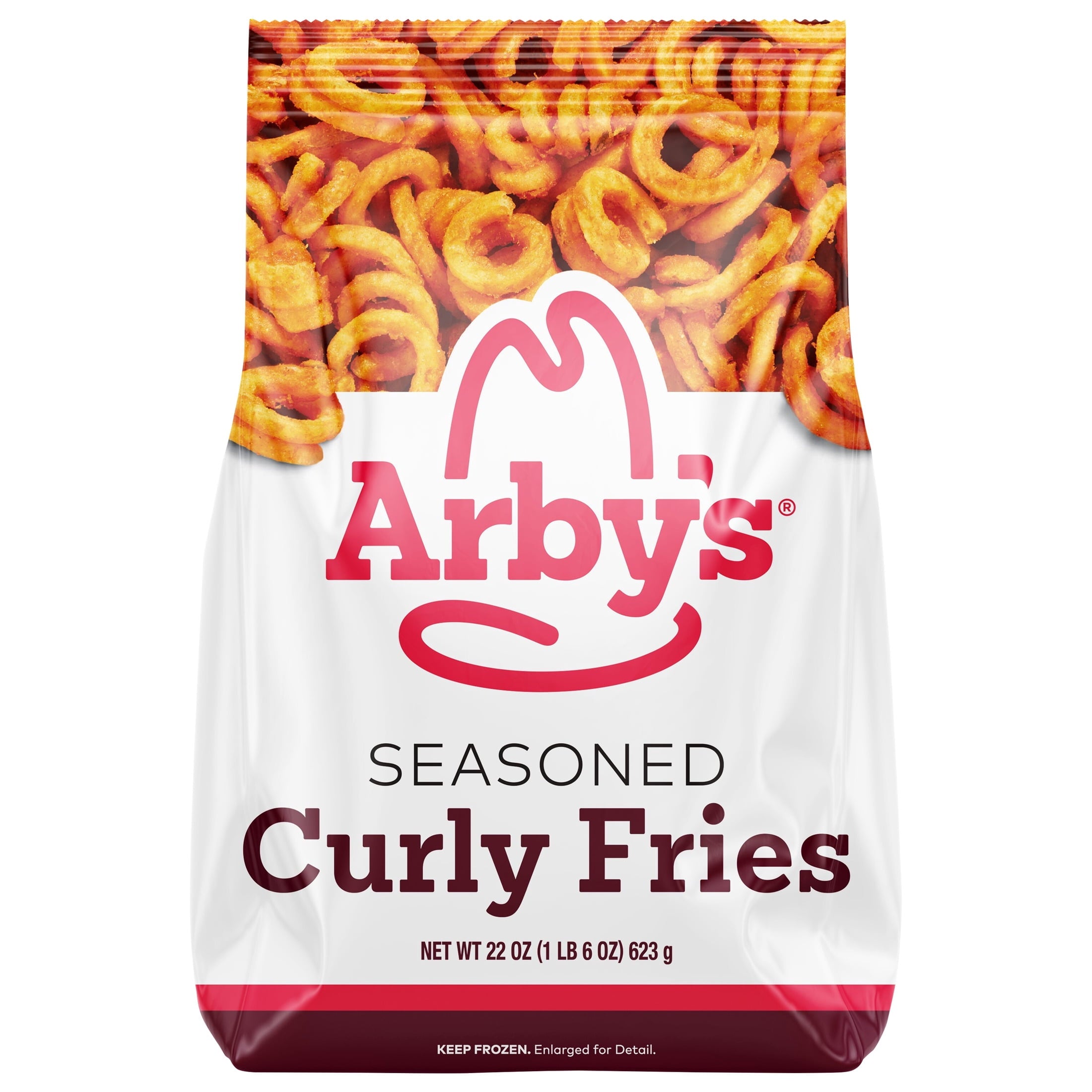 Arby's Seasoned Curly Fries Frozen 22 Oz