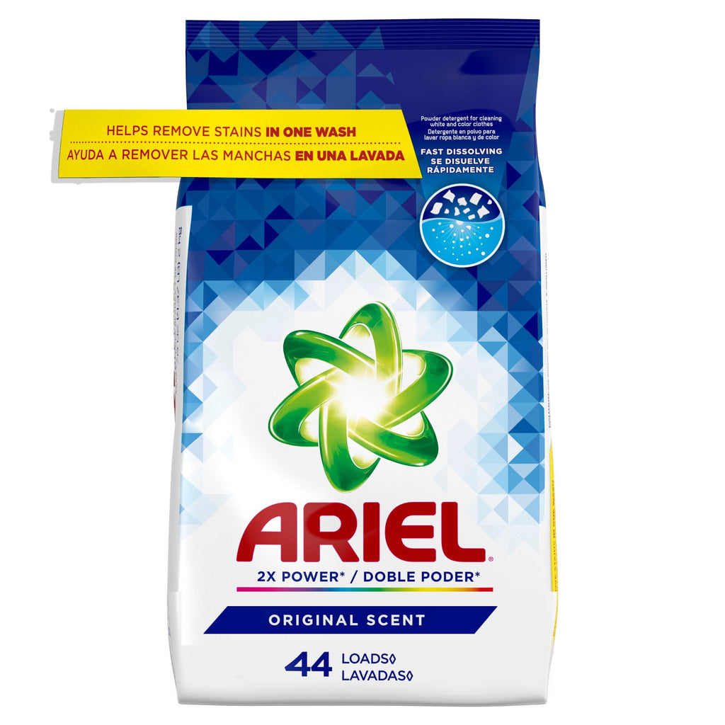 Ariel Powder Laundry Detergent Original Scent 70 oz 44 Loads