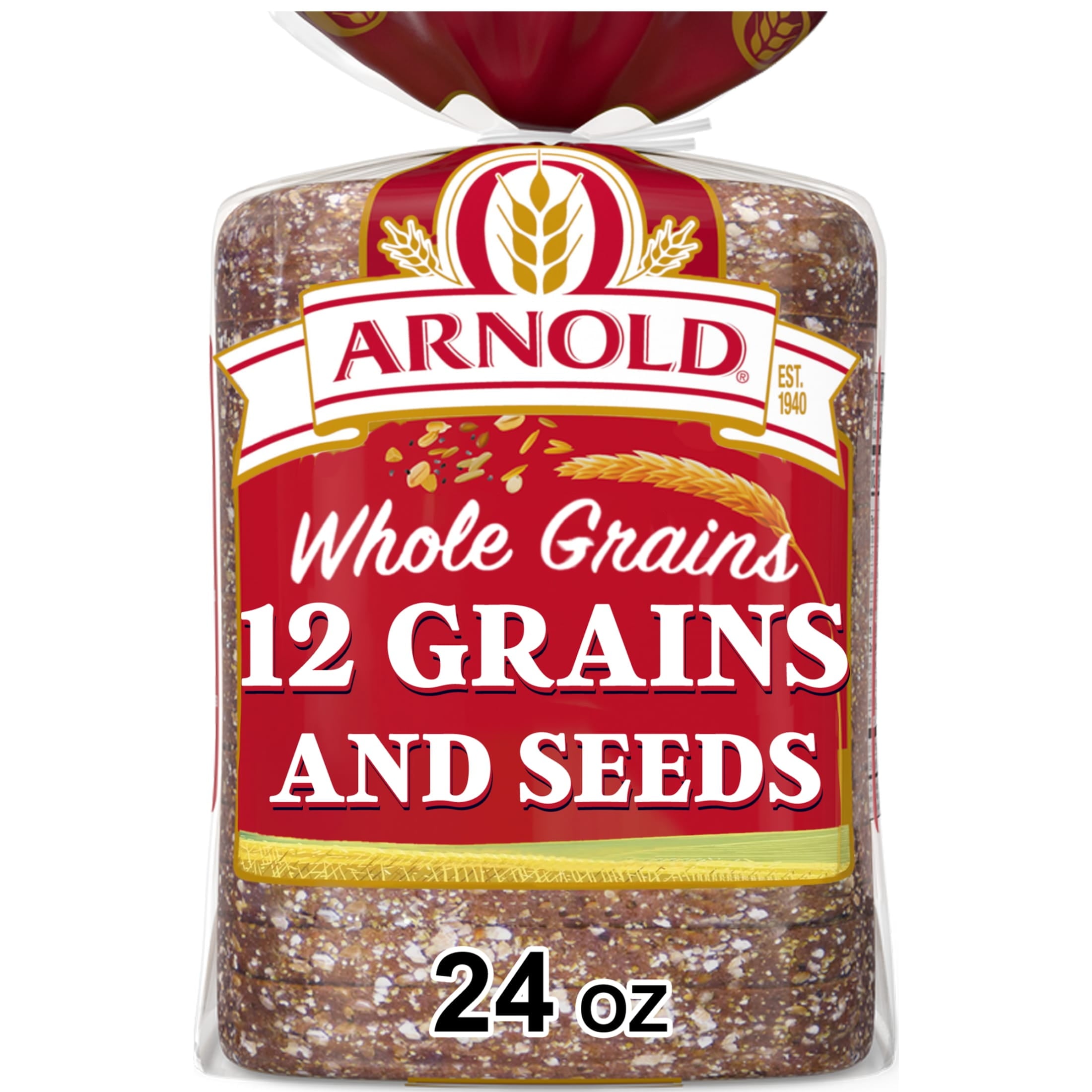12 Grains and Seeds Bread 24 Oz