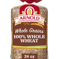 Whole Grains 100% Whole Wheat Bread 24 Oz