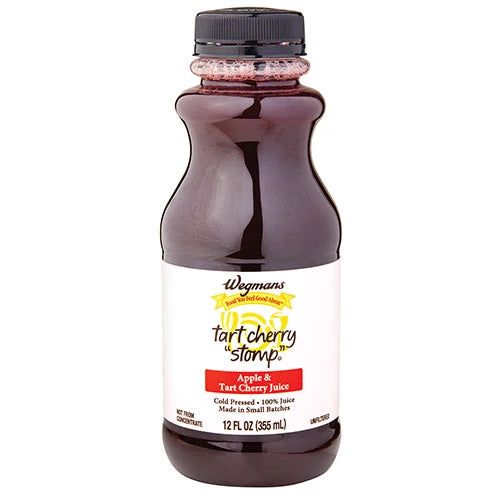 Wegmans Cold Pressed 100% Juice, Tart Cherry "Stomp" 12 fl. oz.