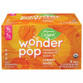 Wegmans Organic Wonder Pop Prebiotic & Probiotic Cream Soda, 6 Pack 72 fl. oz.