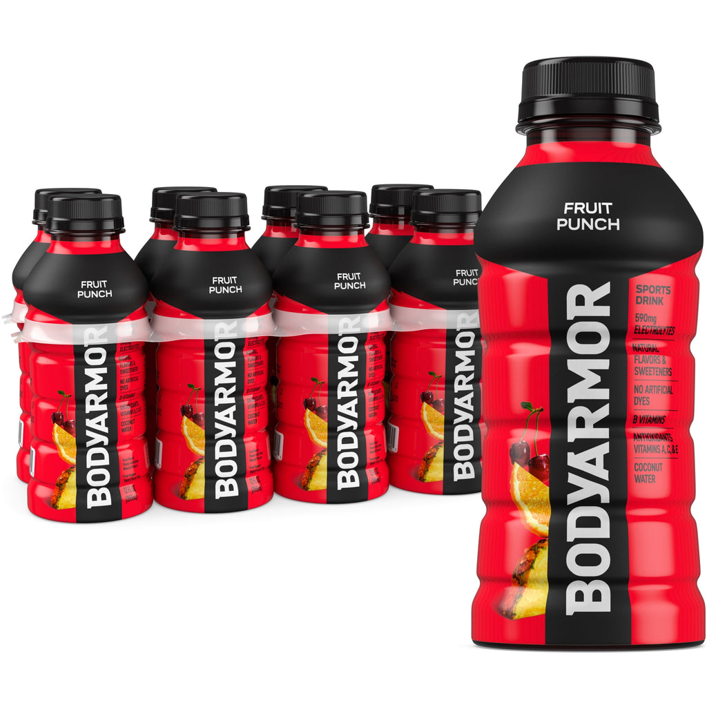 BODYARMOR Fruit Punch Electrolyte Sports Drink 12 fl oz 8 Pack