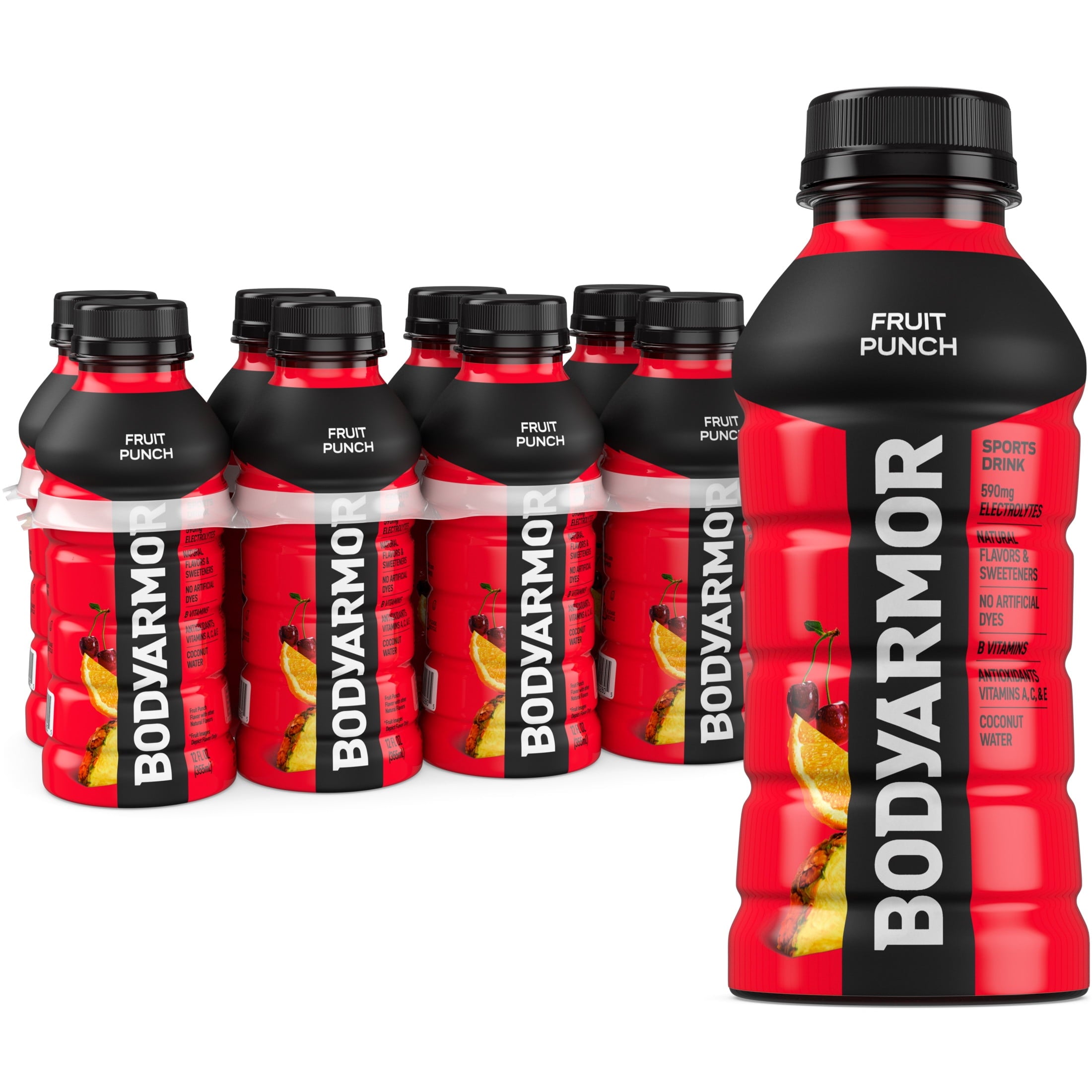 BODYARMOR Fruit Punch Electrolyte Sports Drink 12 fl oz 8 Pack