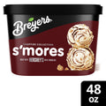 Breyers Campfire Collection S'Mores Ice Cream With Hershey'S Milk Chocolate 1.5 Qt
