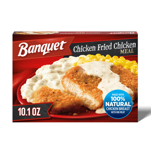 Banquet Chicken Fried Chicken Frozen Meal 10.1 Oz