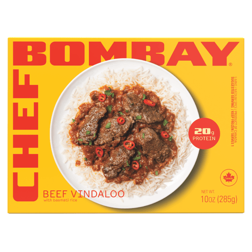 Chef Bombay Beef Vindaloo with Basmati Rice Frozen Meal 10 Oz