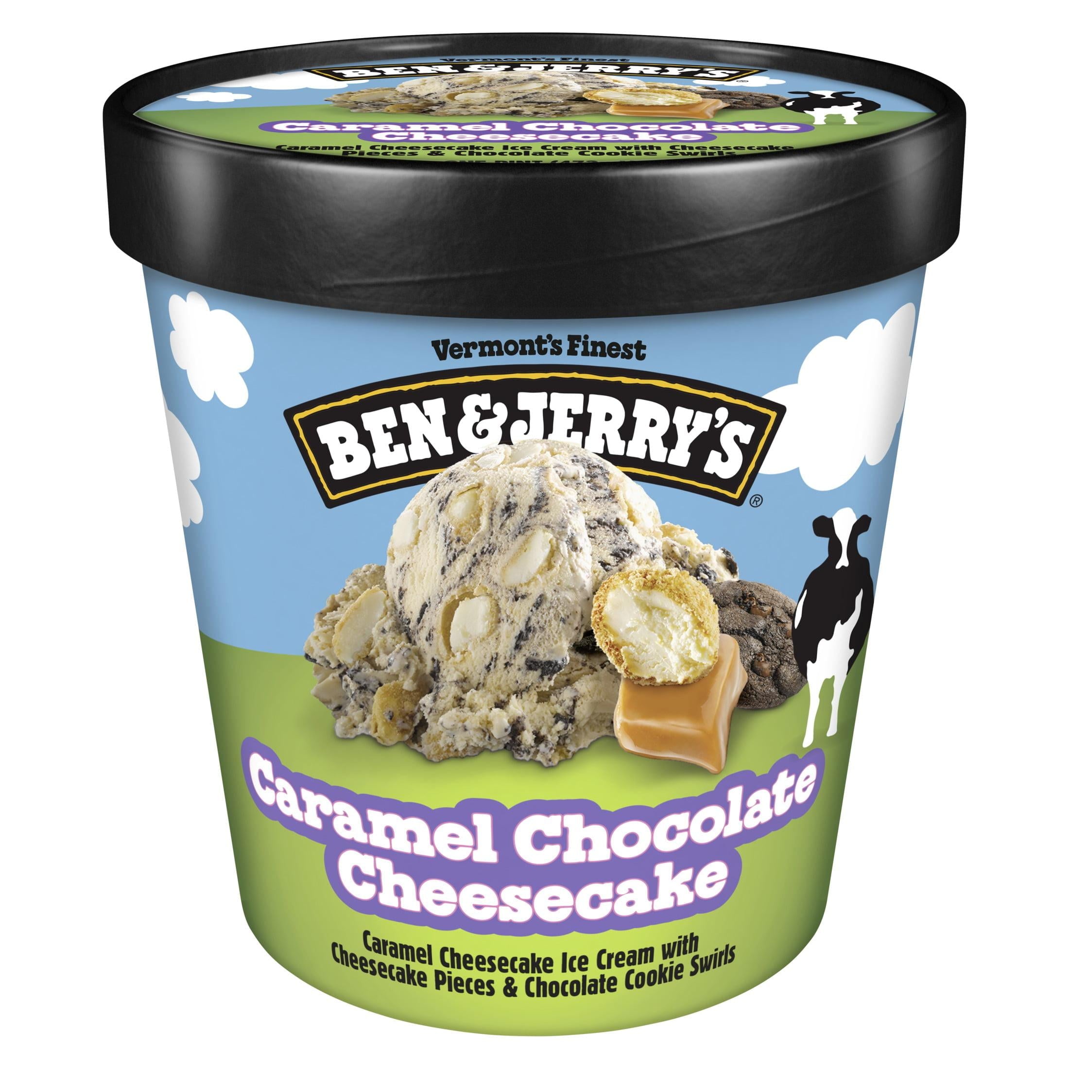 Ben & Jerry's Caramel Chocolate Cheesecake Ice Cream 1 Pint