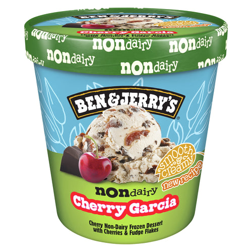 Ben & Jerry's Dairy-Free Oat Milk Cherry Garcia Frozen Dessert 1 Pint