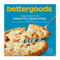 Bettergoods Italian Wood-Fired Five Cheese Pizza Frozen 15.6 Oz