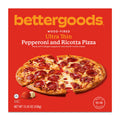 Bettergoods Wood-Fired Ultra Thin Pepperoni and Ricotta Frozen Pizza 15.45 Oz