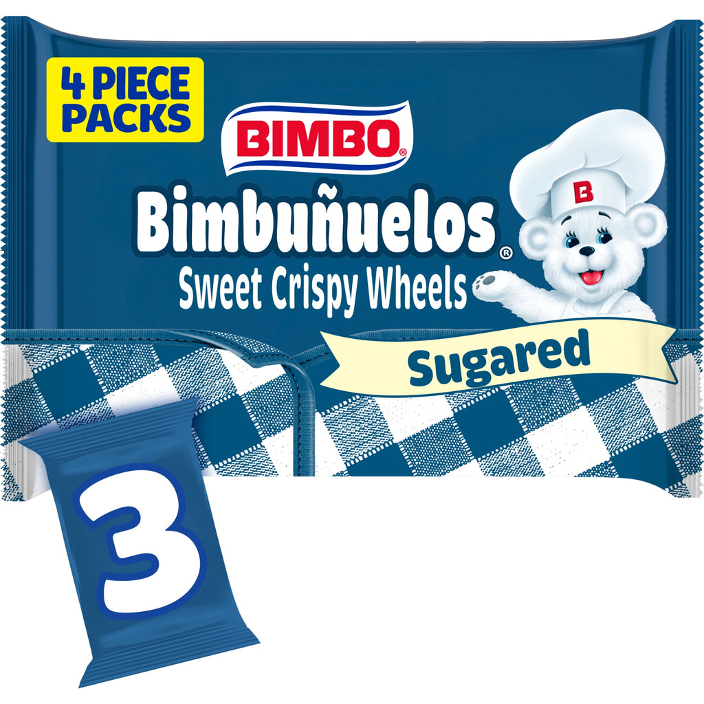 Sugar Sweet Crispy Wheels 6.99 Oz 3 Count Pastries Bimbo