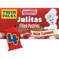 Julitas Milk Caramel Filled Pastries 11.28 Oz 8 Count Bimbo