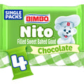 Nito Chocolate Crème Filled Eclairs 8.76 Oz 4 Pack Bimbo