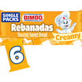Sweet Cream Toasted Bread 11.64 Oz 6 Pack Bimbo