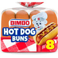 White Hot Dog Buns 14 Oz 8 Ct