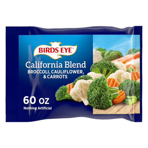 Birds Eye California Blend Carrots Broccoli Cauliflower Frozen Vegetables 60 Oz
