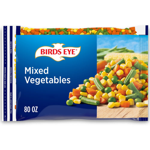 Birds Eye Mixed Vegetables Corn Carrots Green Beans & Peas Frozen 80 Oz