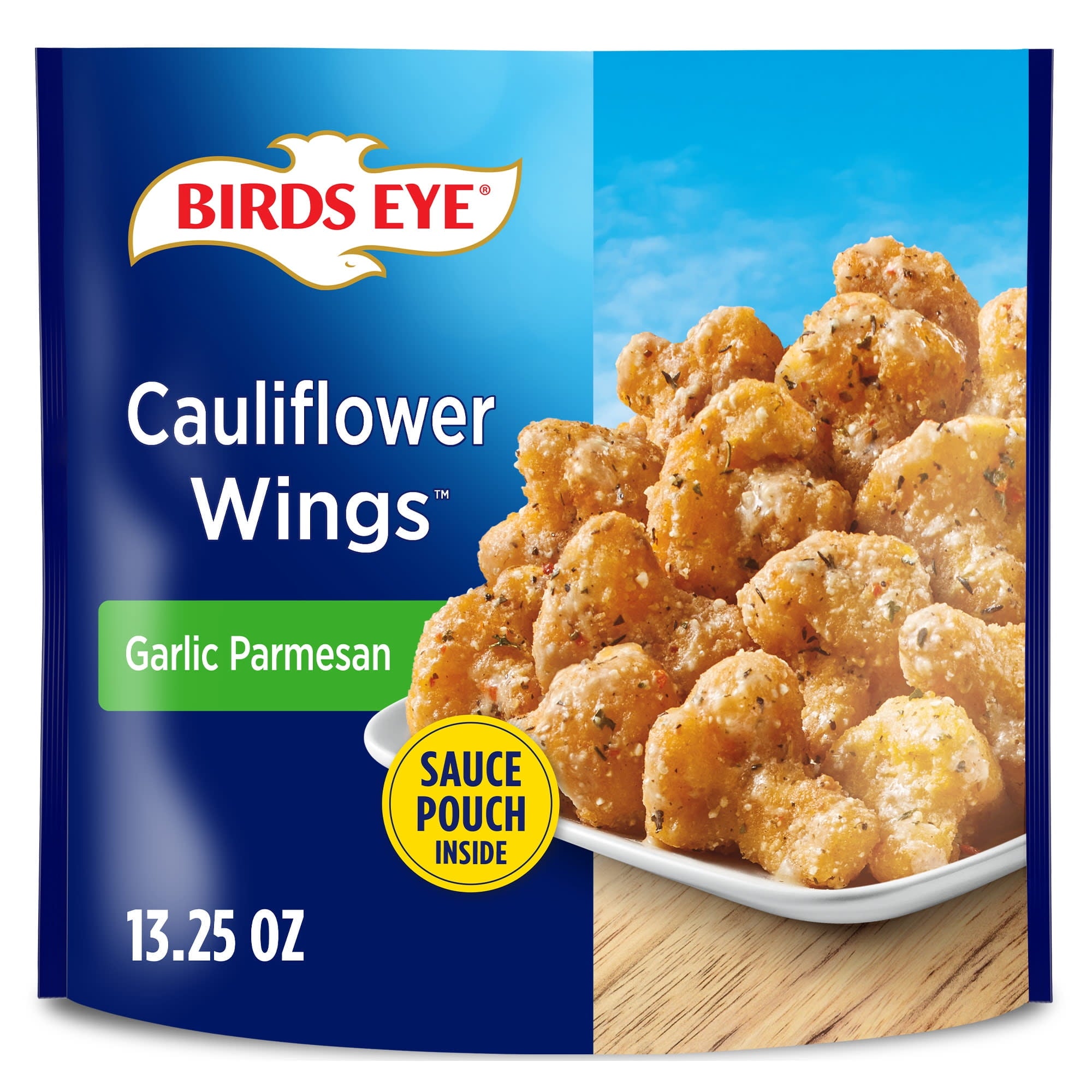 Birds Eye Garlic Parmesan Cauliflower Wings Frozen Vegetables 13.25 Oz