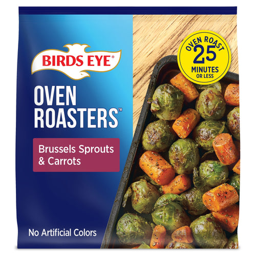 Birds Eye Oven Roasters Seasoned Brussels Sprouts & Carrots Frozen Vegetables 15 Oz
