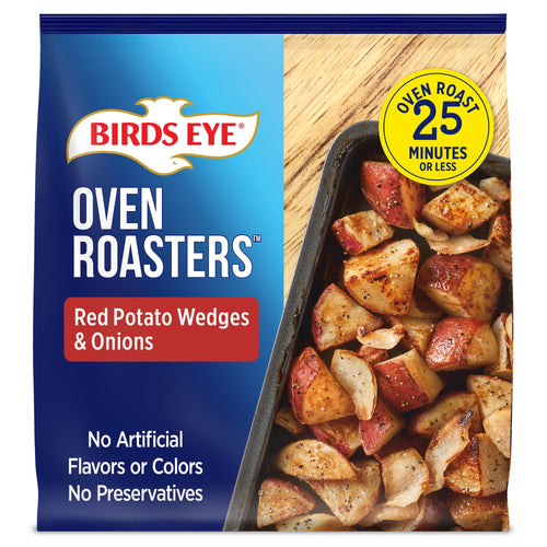 Birds Eye Oven Roasters Seasoned Red Potato Wedges & Onions Frozen 15 Oz