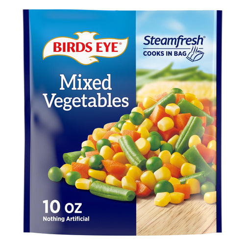 Birds Eye Steamfresh Mixed Vegetables Corn Carrots Green Beans Peas Frozen 10 Oz