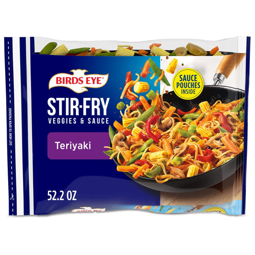 Birds Eye Teriyaki Frozen Stir Fry Veggies and Sauce 52.2 Oz