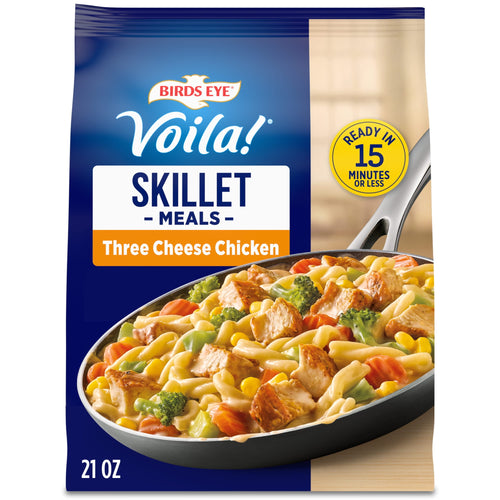 Birds Eye Voila! Three Cheese Chicken Skillet Meal Frozen 21 Oz