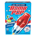 Bomb Pop Original Freeze Ice Pops Cherry Lime & Blue Raspberry 12 Count 21 Fl Oz
