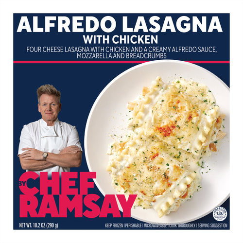 By Chef Ramsay Alfredo Lasagna With Chicken Frozen 10.2 Oz