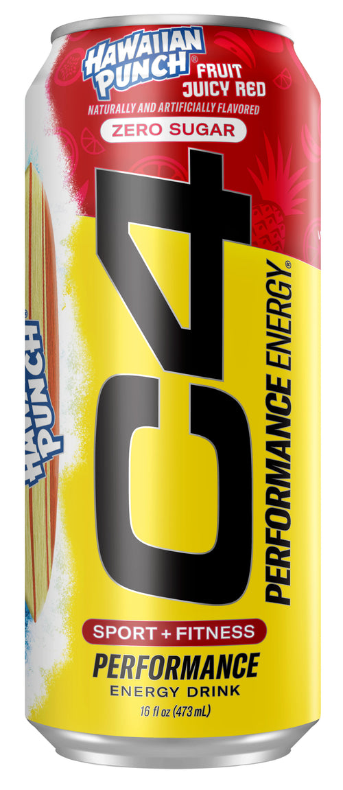 C4 Performance Energy Hawaiian Punch Energy Drink 16 fl oz Single Can