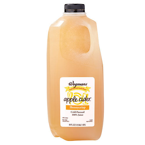 Wegmans Cold Pressed 100% Juice, Honeycrisp Apple Cider
64 fl. oz.
