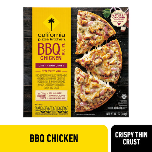 California Pizza Kitchen BBQ Chicken Thin Crust Frozen Pizza 14.7 Oz