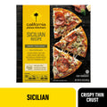 California Pizza Kitchen Sicilian Thin Crust Pizza Marinara Sauce Frozen 15.5 Oz