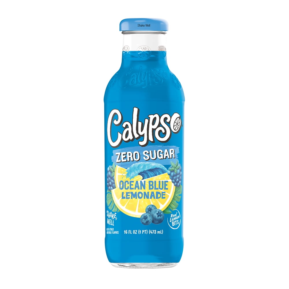 Calypso Ocean Blue Zero Sugar Lemonade 16 fl oz