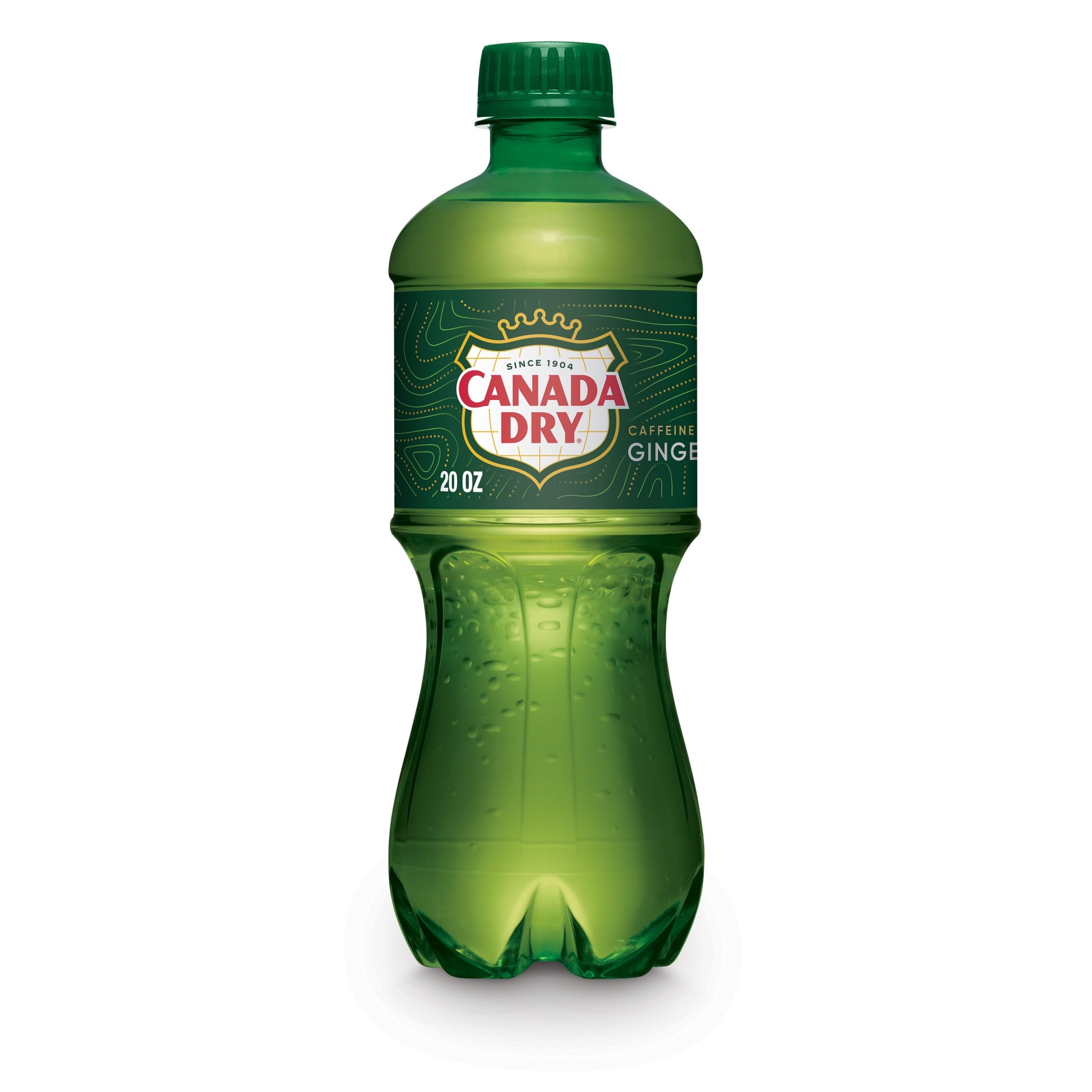 Canada Dry Caffeine Free Ginger Ale Soda Pop Bottle 20 Fl Oz