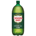 Canada Dry Caffeine Free Ginger Ale Soda Pop Bottle 2 L