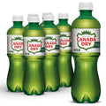 Canada Dry Caffeine Free Zero Sugar Ginger Ale Soda Pop Bottles 16.9 Fl Oz 6 Pack