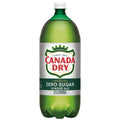 Canada Dry Caffeine Free Zero Sugar Ginger Ale Soda Pop Bottle 2 L