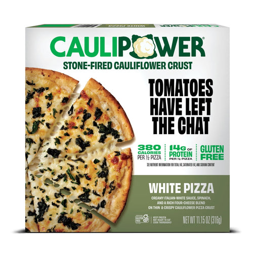 CAULIPOWER White Stone-Fired Cauliflower Crust Pizza 11.15 Oz Frozen
