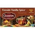 Celestial Seasonings Fireside Vanilla Spice Caffeine-Free Herbal Tea Bags 20 Count